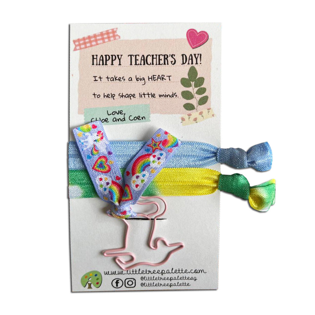 Hair Tie + Paperclip Bookmark