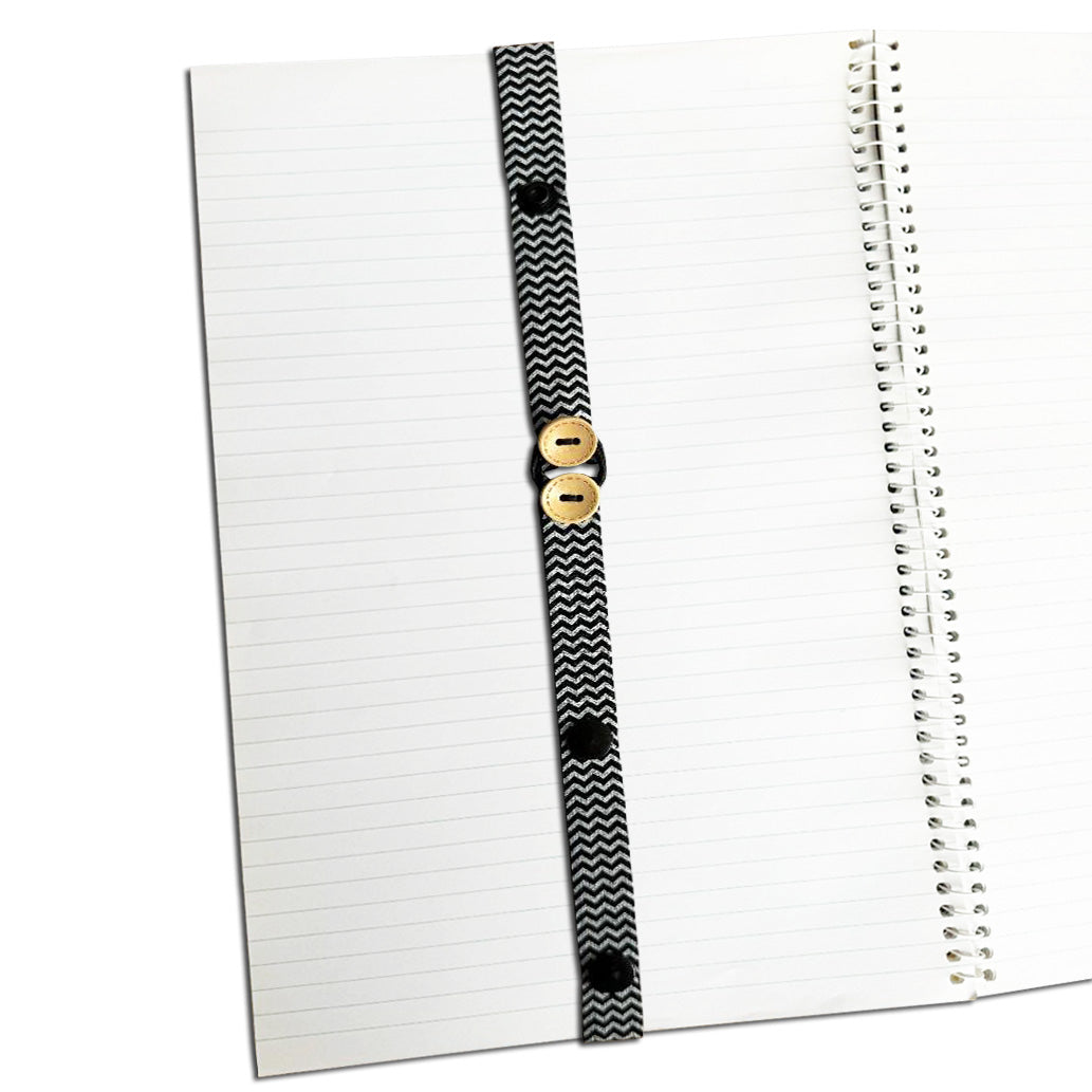 For Him - Black Chevron