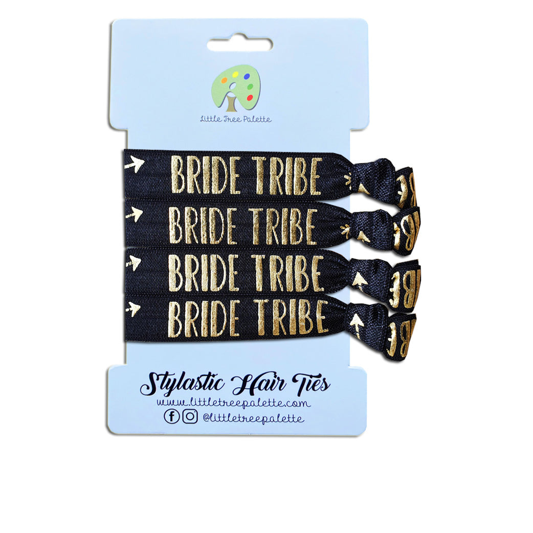 Bridal - Black and Gold Bride Tribe