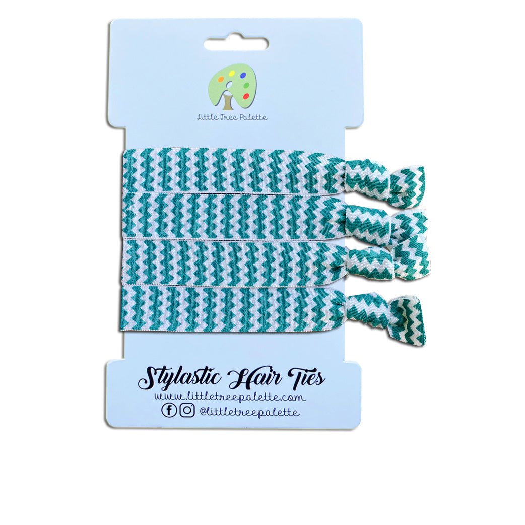 Chevron - Dusty Teal
