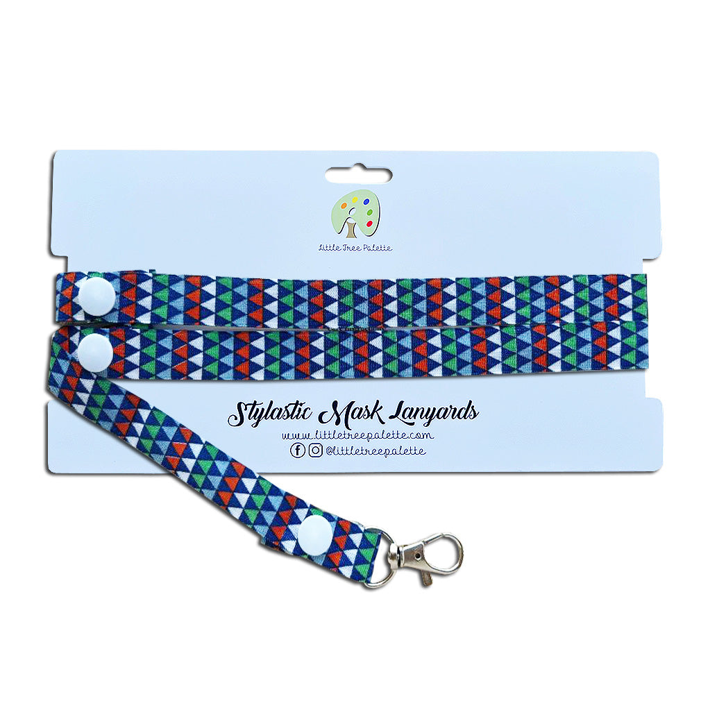 Printed - Midnight Geometric