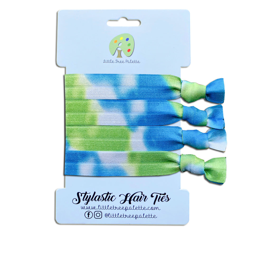 Tie-dye - Spring Green and Sea