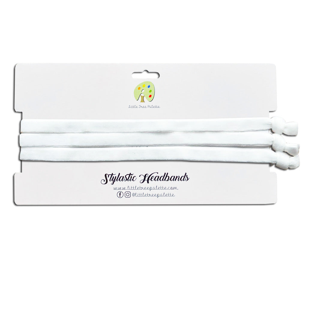 Skinny Velvet - White