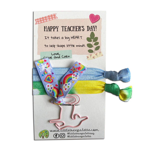 Hair Tie + Paperclip Bookmark