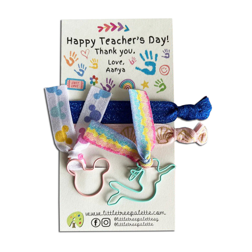 Hair Tie + Paperclip Bookmark