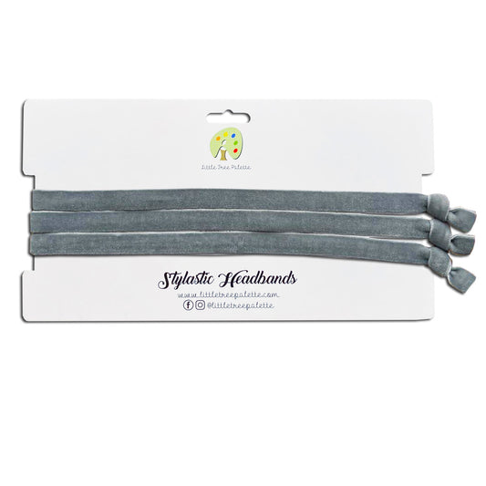 Skinny Velvet - Dove Grey