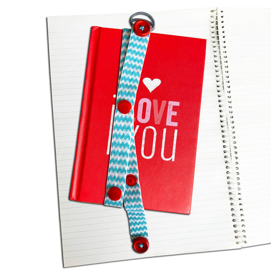For Him - Sky Blue Chevron